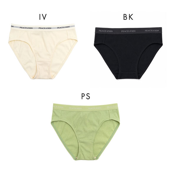 ルシアン PEACH JOHN×LECIEN ショーツ NEW BASICタイプ リブ ティーン ピーチジョン PJコラボ パンツ ノーマルショーツ LECIEN