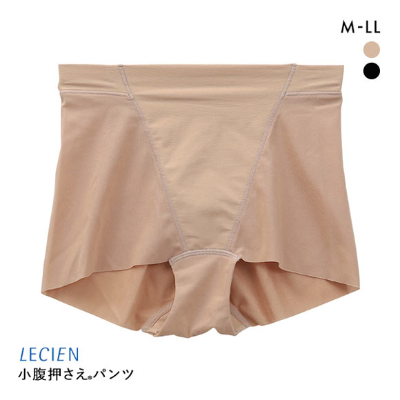 ルシアン LECIEN アンチェンジ Unchange あったか 小腹押さえ パンツ ショート丈 裏パイル 補正下着 ガードル ソフト M･L･LL