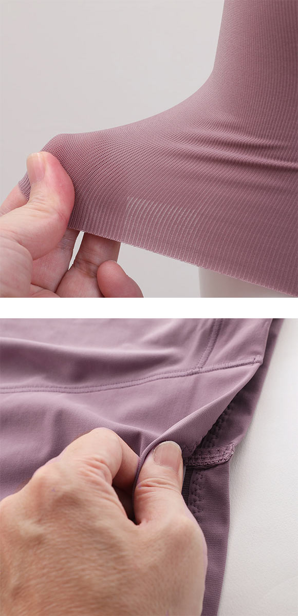 ルシアン LECIEN アンチェンジ Unchange あったか 小腹押さえ パンツ ショート丈 裏パイル 補正下着 ガードル ソフト M･L･LL