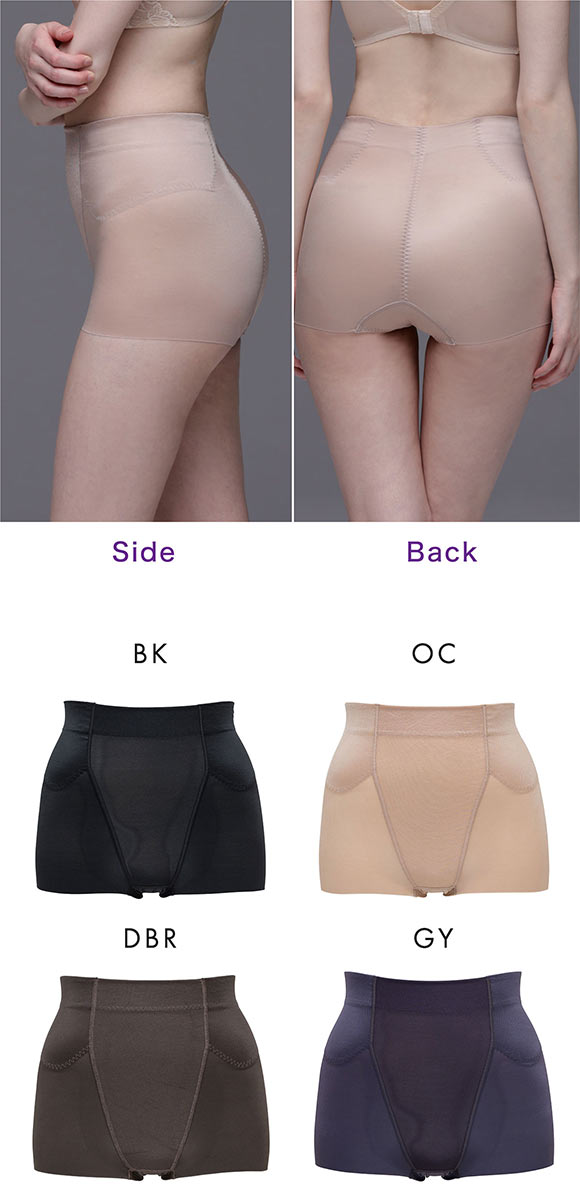 ルシアン はいて実感 下半身のお悩み解決 浮き輪肉撃退 パンツ ガードル ショート丈 M･L･LL 補正下着 ソフト LECIEN