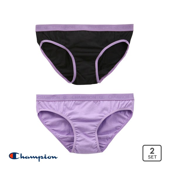チャンピオン Champion ジュニア キッズ ショーツ 2枚組 ガールズ 女の子 スタンダードショーツ