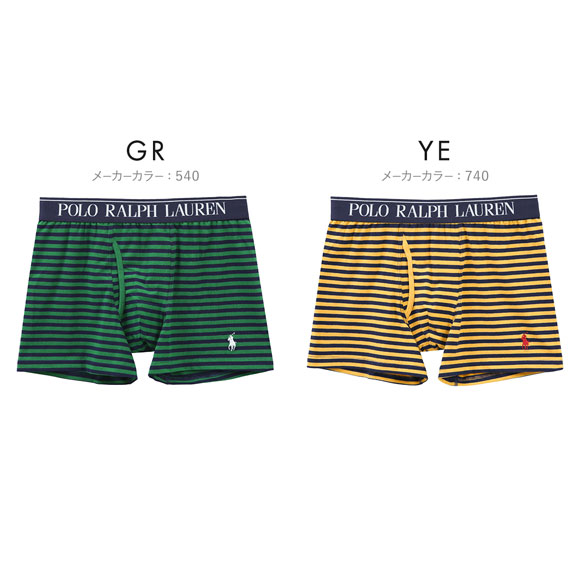 ポロ ラルフ ローレン POLO RALPH LAUREN Stripe Boxer Brief ボクサーパンツ メンズ アンダーウェア