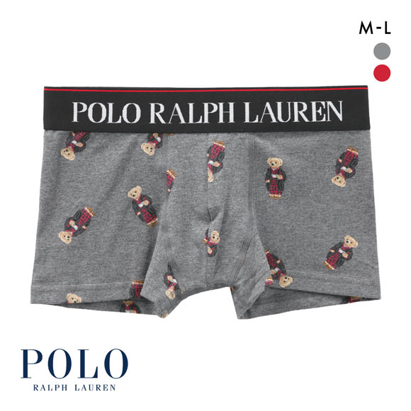 ポロ ラルフ ローレン Fall Morning Robe Bear ローライズ ボクサーパンツ 前閉じ メンズ アンダーウェア POLO RALPH LAUREN