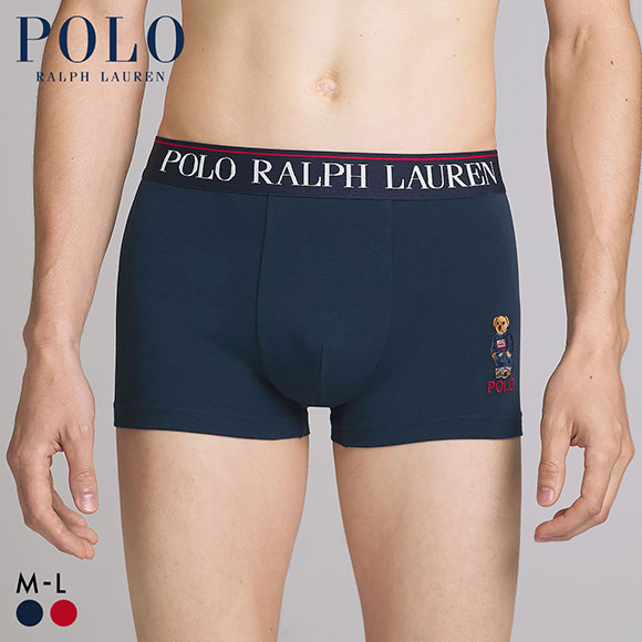 ポロ ラルフ ローレン Core Flag Sweater Embroidery Short Boxer ショート ボクサーパンツ メンズ POLO RALPH LAUREN 前閉じ