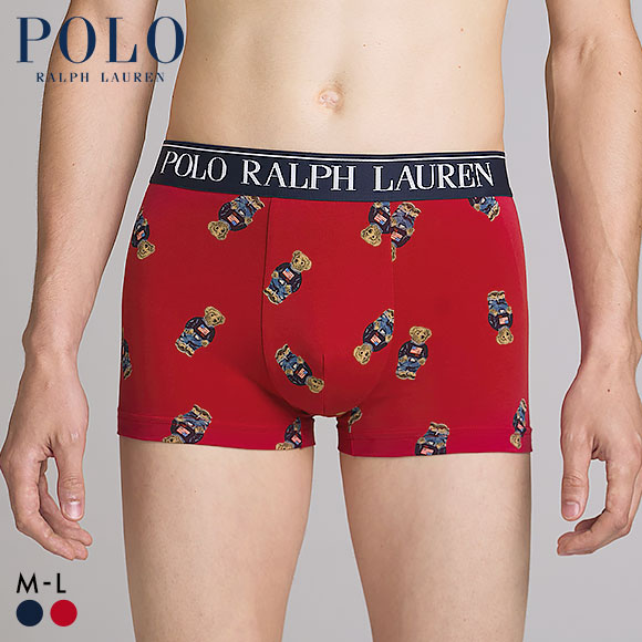 ポロ ラルフ ローレン Core Flag Sweater Allover Printed Short Boxer