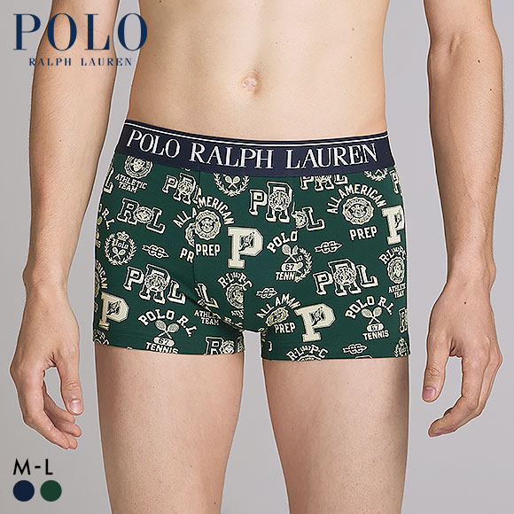 ポロ ラルフ ローレン Collegiate Printed Short Boxer ショート ボクサーパンツ メンズ POLO RALPH LAUREN 前閉じ