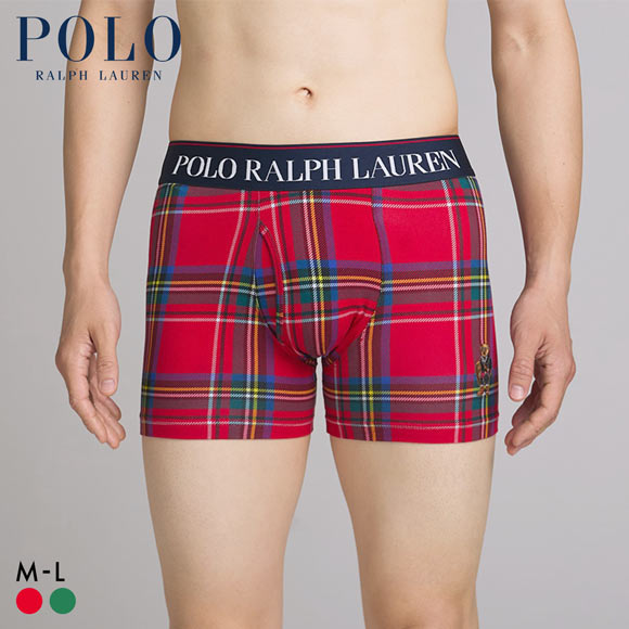 ポロ ラルフ ローレン Holiday Bear Embroidery Boxer Brief ボクサー