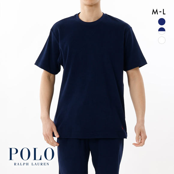 ポロ ラルフ ローレン Terry Cloth Crew Neck Short Sleeve クルーネック Tシャツ 半袖 メンズ スリープウェア POLO RALPH LAUREN