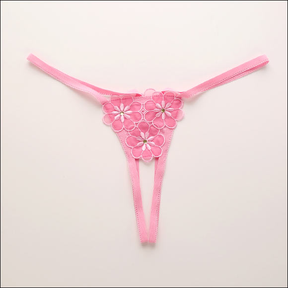 ファニィ FANY お花付き オープンクロッチショーツ