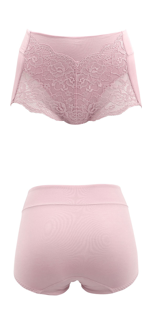 とろける肌ここち おなかサポート ショーツ はき込み深め フロントレース 単品