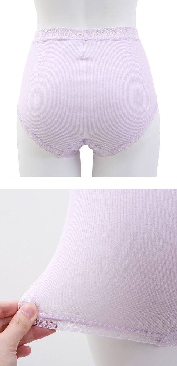 クロスコ KUROSUCO ショーツ 深め ハイウエスト 日本製 お腹すっぽりFit リブ 綿100％ ハイライズ 単品