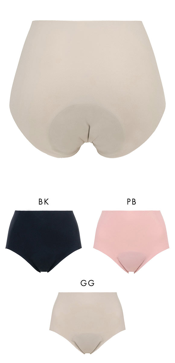 ブラデリス 吸水ショーツ M-3L ひびきにくい 吸汗速乾 消臭 尿モレ 頻尿 ちょいモレ ムレ ニオイ おしりすっぽり 美尻 BRADELIS NY PEACE