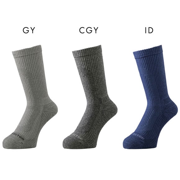 ミズノ MIZUNO ドライベクター 薄手パイルソックス クルー丈 靴下 メンズ 吸湿速乾 抗菌防臭 ムレ ニオイ