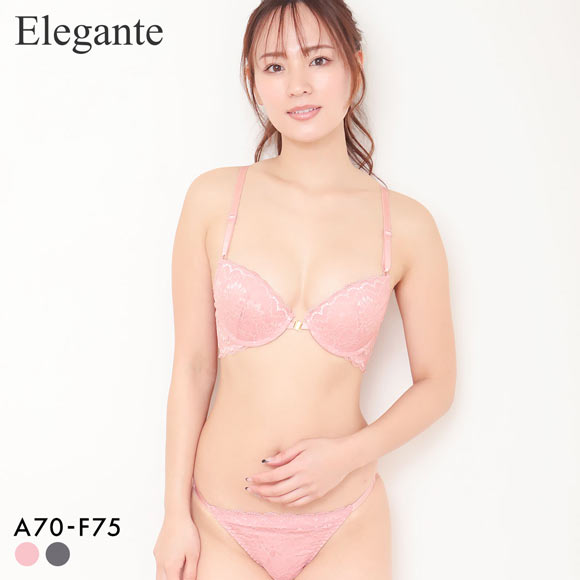 エレガント バッククロス フロントホック ブラセット ABCDEF 脇寄せ