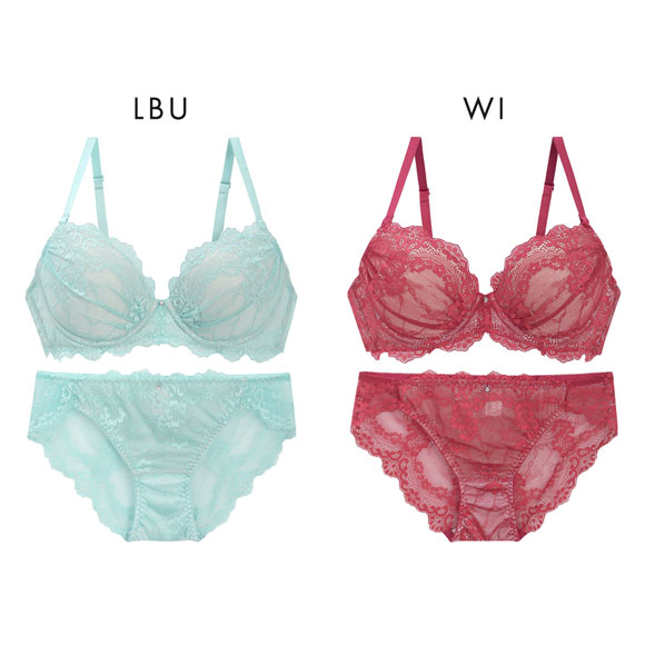 エレガント シアーエレガント総レース ブラセット ABCDEF 盛り胸 寄せ上げ 大きいサイズ Elegante