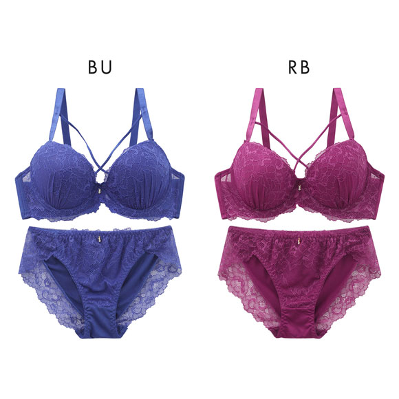 大感謝価格 エレガント クロスデザイン レーシーブラセット DEFGHI 85