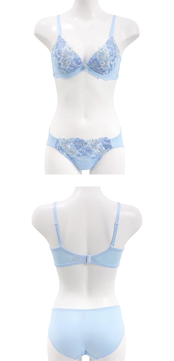 エレガント ソフトワイヤー フルールミストレース ブラセット