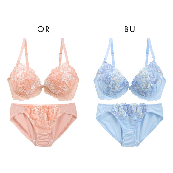 エレガント ソフトワイヤー フルールミストレース ブラセット