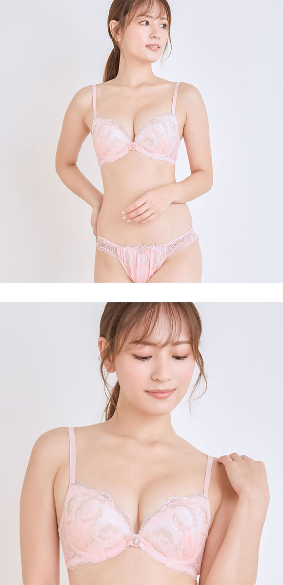 エレガント ロマンティックバニー ブラセット CDEF80-95 うさぎ