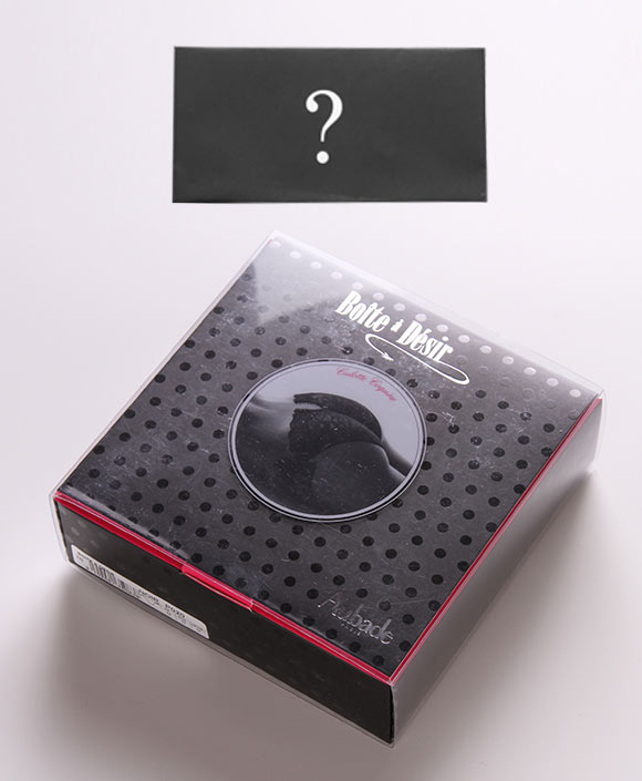 オーバドゥ Aubade Boite a Desir　Culotte Coquine オープンクロッチレースショーツ