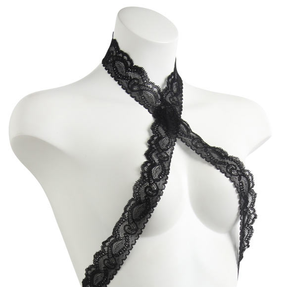 オーバドゥ Aubade Boite a Desir Lace Waist Cincher and Suspenders ガーターベルト