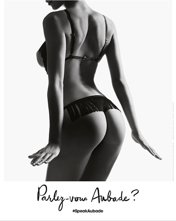 (オーバドゥ)Aubade Boite a Desir シリーズ フリンジ ブラ＆ショーツ セット