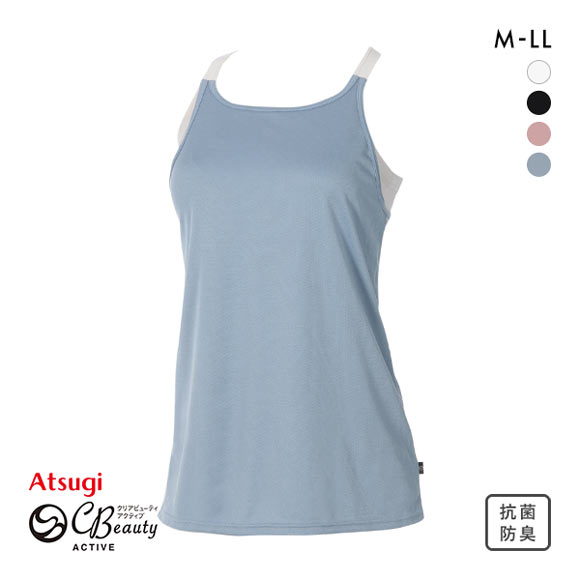 アツギ ATSUGI クリアビューティ アクティブ レイヤード タンクトップ アツギ ATSUGI クリアビューティ アクティブ レイヤード タンクトップ