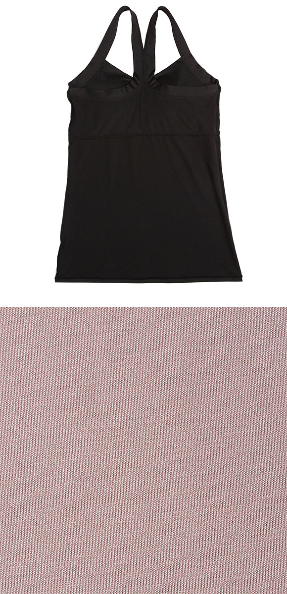 アツギ ATSUGI クリアビューティ アクティブ なめらかフィット カップ付きインナー ヨガ スポーツインナー Yバック