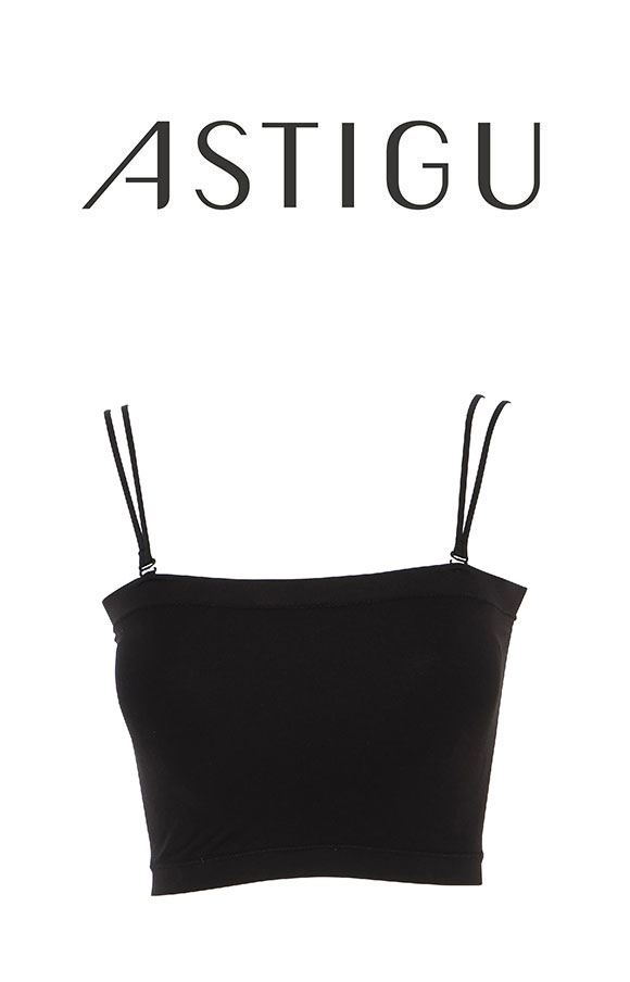 アツギ ASTIGU 冷 カップ付きチューブトップ ATSUGI