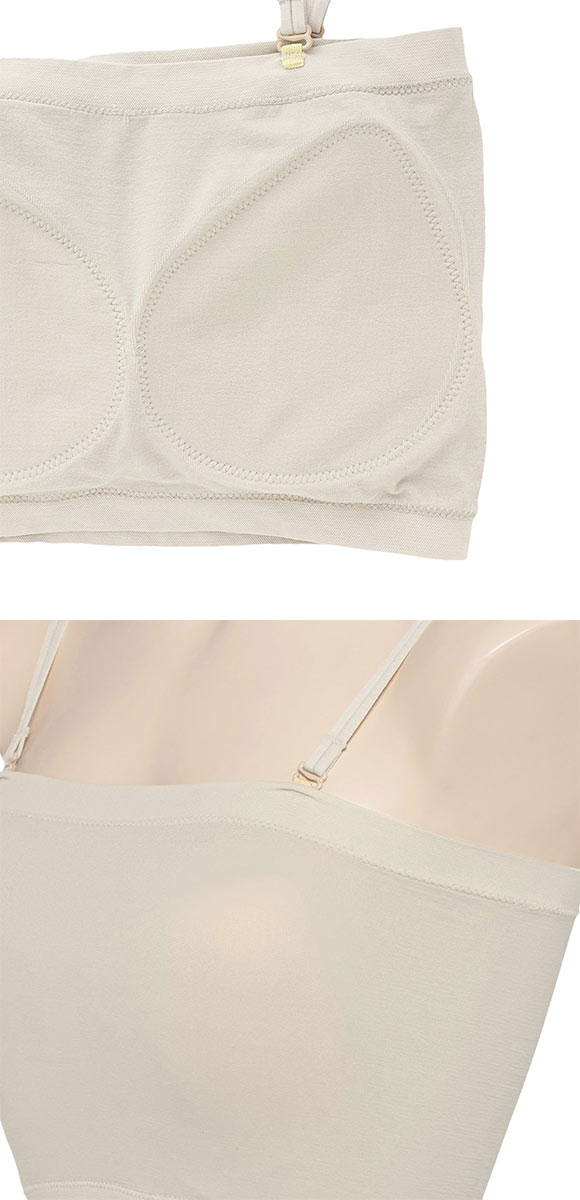 アツギ ASTIGU 冷 カップ付きチューブトップ ATSUGI