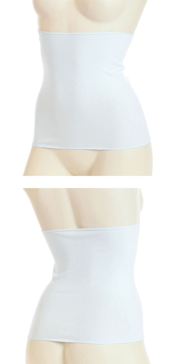 アツギ ATSUGI 着る温活 シルク入り丸編みはらまき 30cm丈