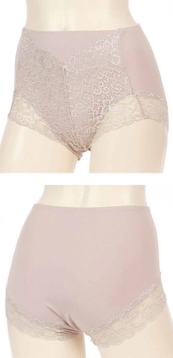 アツギ ショーツ 3Dカバー 綿95％ 深ばき お腹おさえ お尻すっぽり 包みこむ ATSUGI