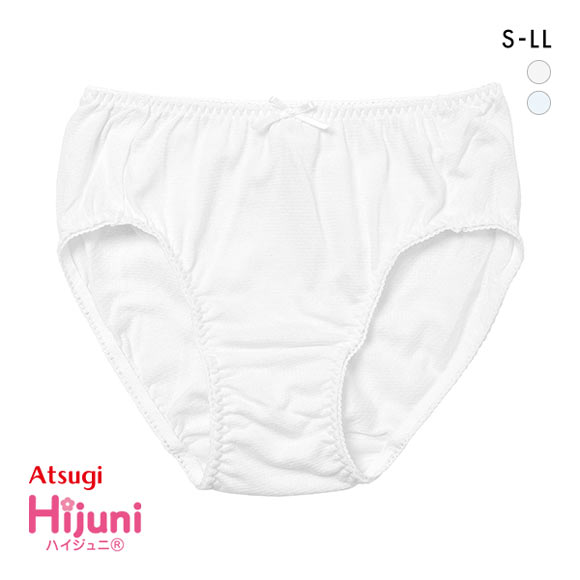 アツギ ATSUGI ハイジュニ Hijuni やわらかショーツ スタンダード 綿混 キッズ ジュニア 女の子 単品