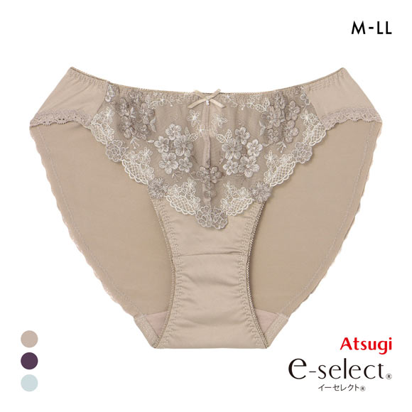 アツギイーセレクト e-select ペアショーツ スタンダード 自然な丸み ATSUGI M L LL 大きいサイズ