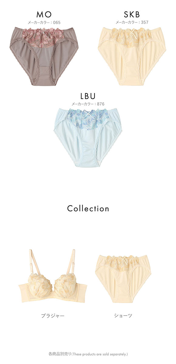 アツギ イーセレクト なめらかフィットブラ コーディネート ショーツ ATSUGI
