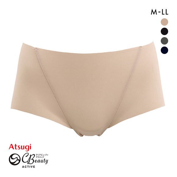 アツギ ATSUGI クリアビューティアクティブ フリーカットショーツ ヨガ ランニング ゴルフ