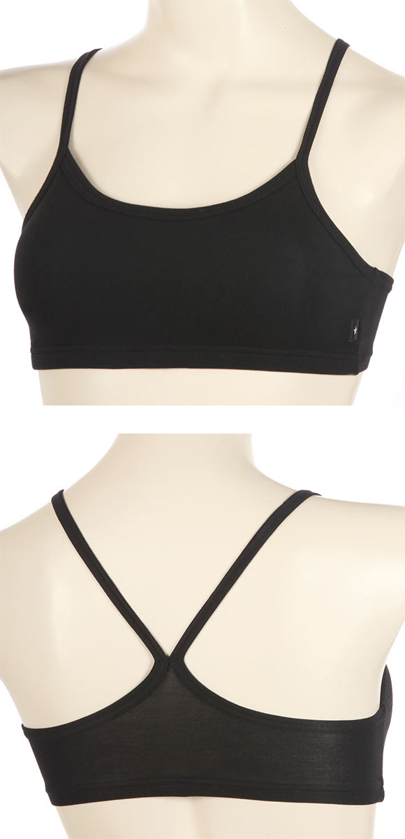 アツギ ATSUGI ステップフィット STEP FIT ハーフトップ ブラジャー パッド付き 綿混 制菌加工 キッズ ジュニア 単品