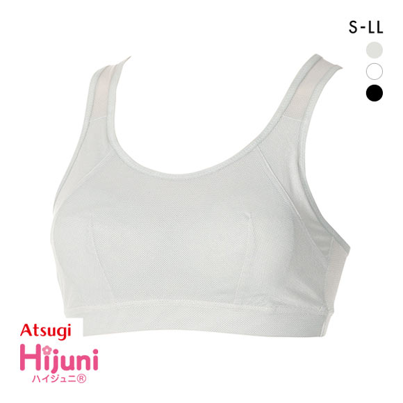 アツギ ATSUGI ハイジュニ Hijuni スポーツ 動きやすいメッシュ スポーツブラ ノンワイヤー ジュニアブラ 女の子 単品
