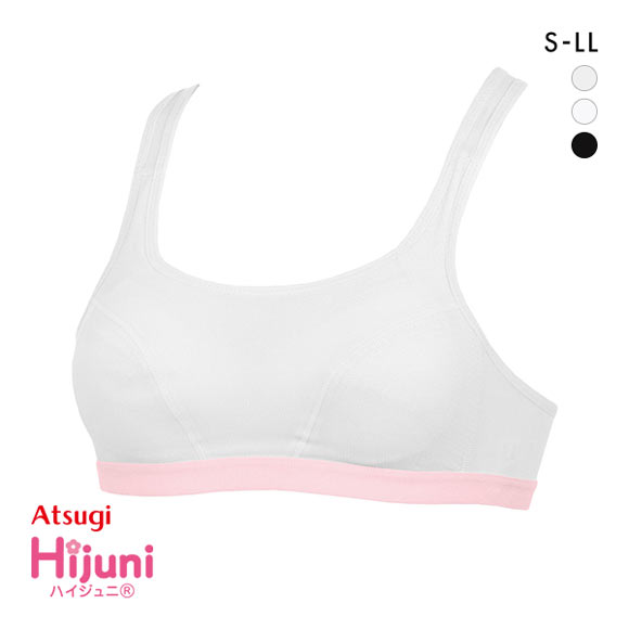 アツギ ATSUGI ハイジュニ Hijuni ハイパワー メッシュ スポーツブラ Yバック しっかりサポート ジュニア 女の子 単品