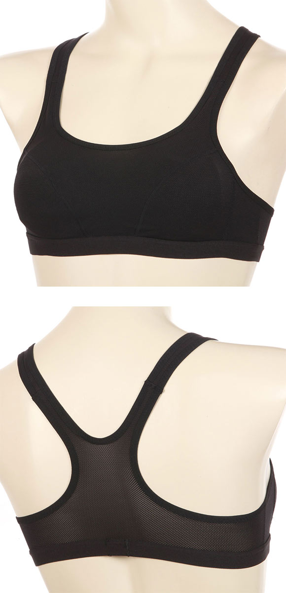 アツギ ATSUGI ハイジュニ Hijuni ハイパワー メッシュ スポーツブラ Yバック しっかりサポート ジュニア 女の子 単品