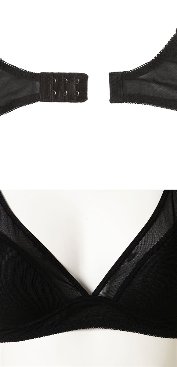 アツギ ATSUGI ヌードメイク NUDE Make シンプルシアー ブラジャー ノンワイヤー ワイヤレスブラ 単品