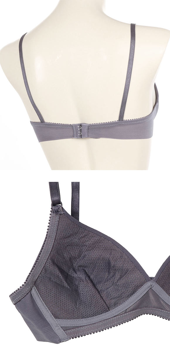 アツギ ATSUGI イーセレクト e-select シームレスカップ ブラジャー ノンワイヤー ヘム生地 ひびきにくい 単品 M L LL 3L 4L