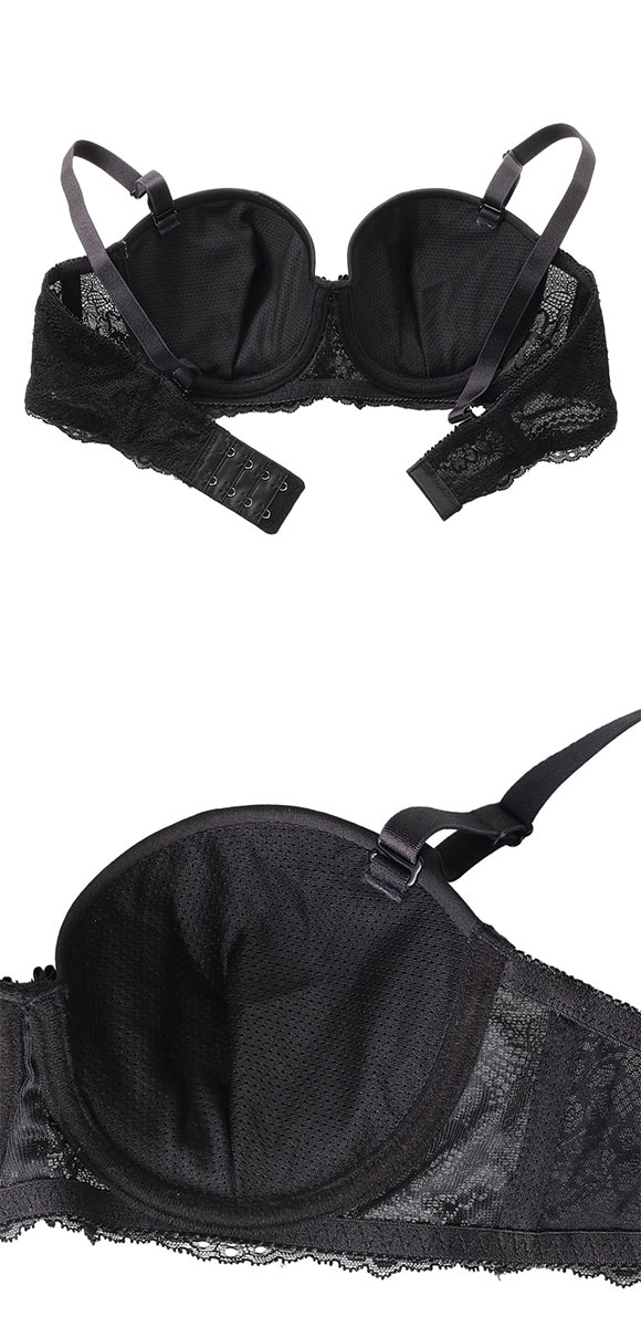 アツギ ATSUGI イーセレクト e-select シームレスブラジャー ハーフカップ ストラップレス対応 単品