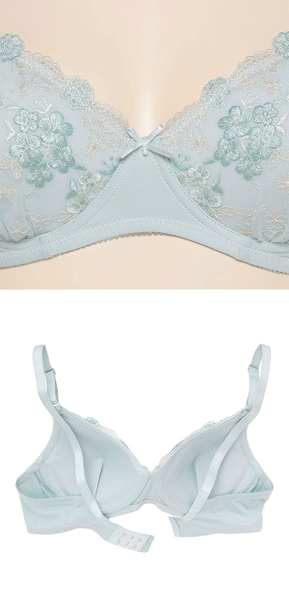 アツギ イーセレクト e-select ノンワイヤー 自然な丸みのシームレスカップブラ ATSUGI