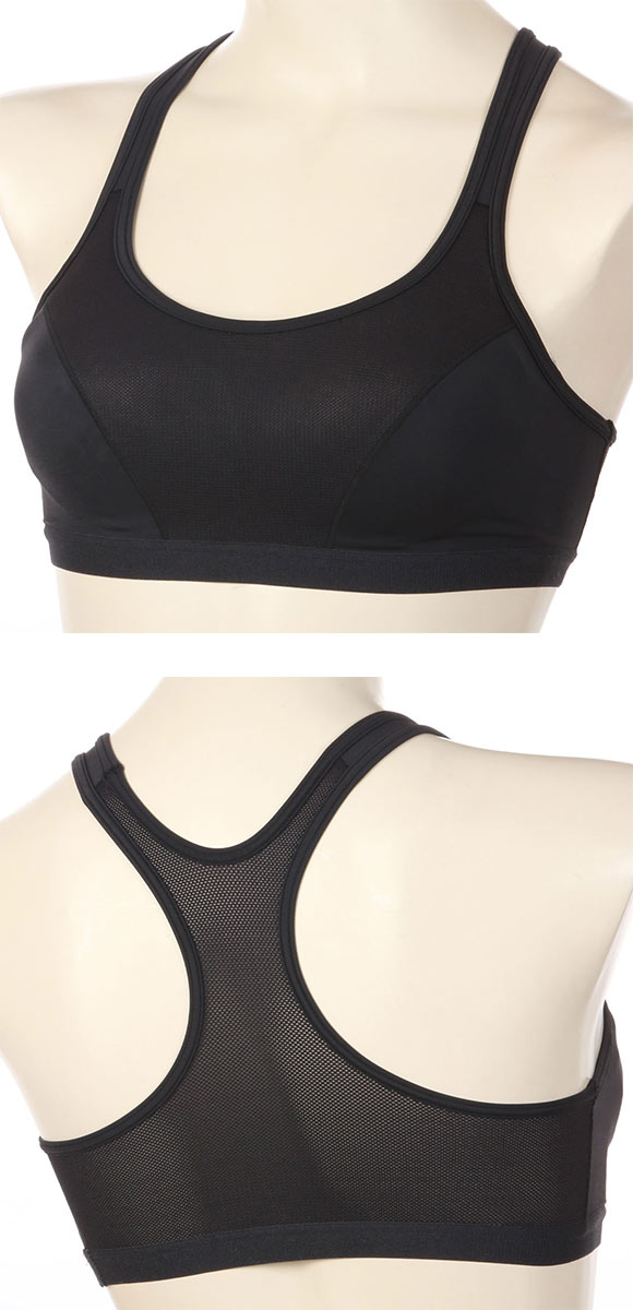 アツギ ATSUGI クリアビューティ アクティブ ハイサポート メッシュ スポーツブラ 吸汗速乾 Yバック