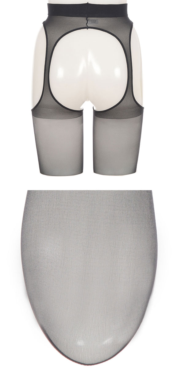 アツギ アスティーグ ASTIGU 快 ムレにくい パンティ部レス ストッキング ATSUGI