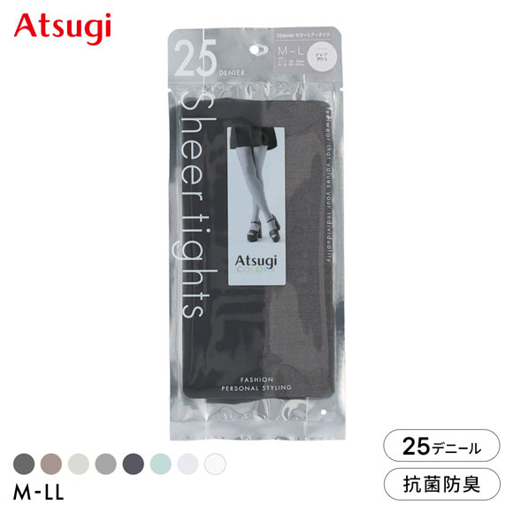 アツギカラーズ 25デニール カラーシアータイツ Atsugi COLORS