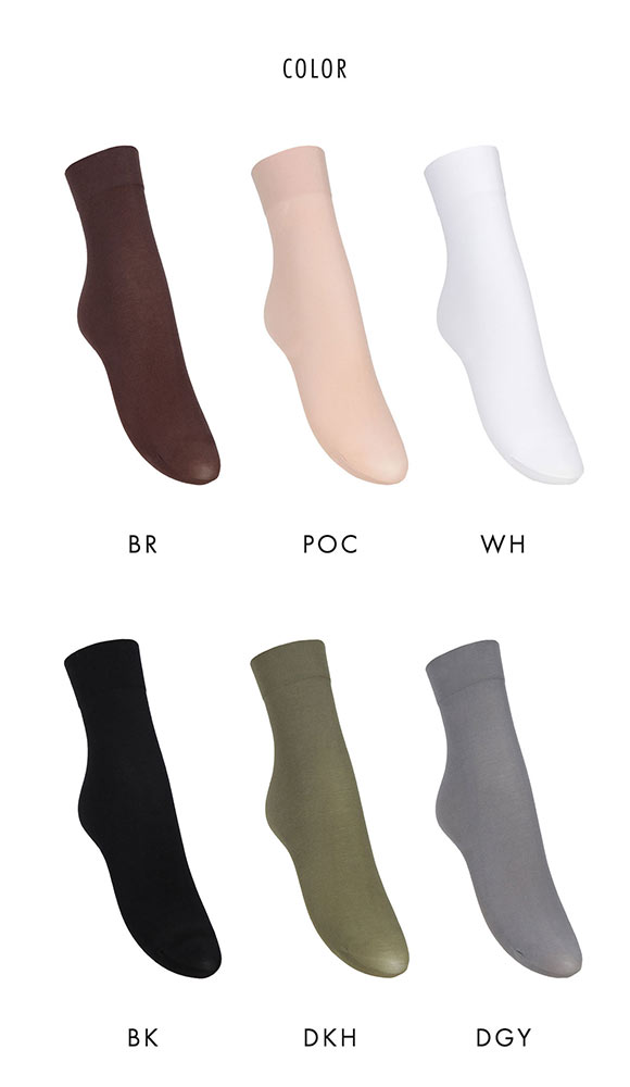 アツギ ASTIGU 爽 プレーン クルーソックス ATSUGI | SHIROHATO(白鳩)