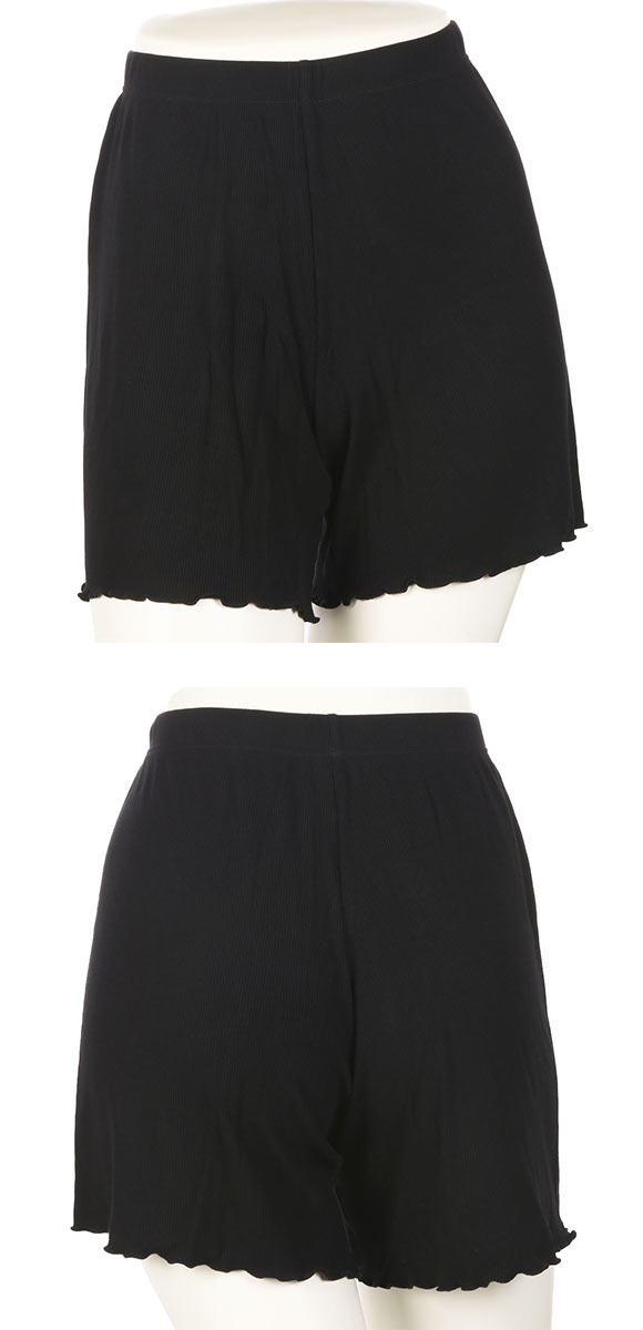 アツギ ATSUGI スクールタイム カバパン リブメロー 3分丈 キッズ ジュニア 女の子 オーバーパンツ