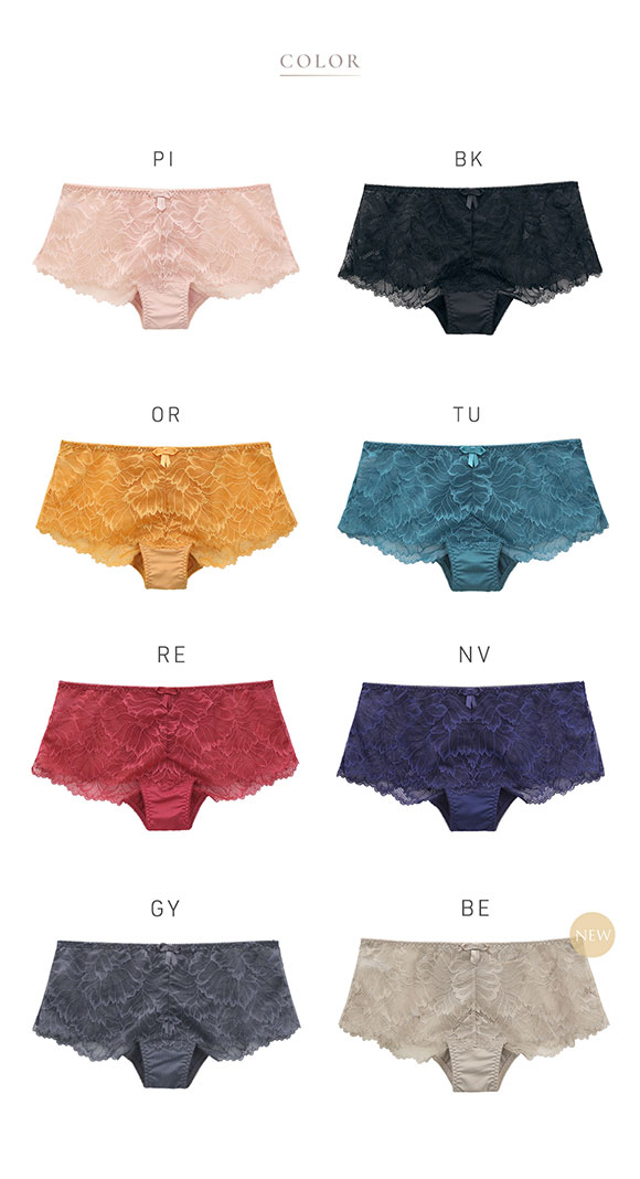 モードマリー Mode Marie×SHIROHATO 超脇肉革命 ボーイレングス ショーツ 総レース M L LL 3L 単品